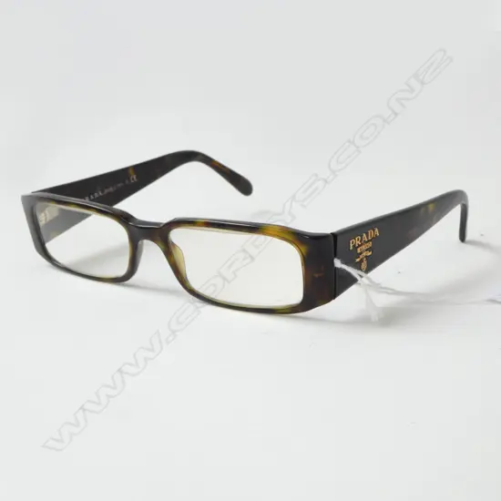 PRADA READING GLASSES (with case & cleaning cloth)