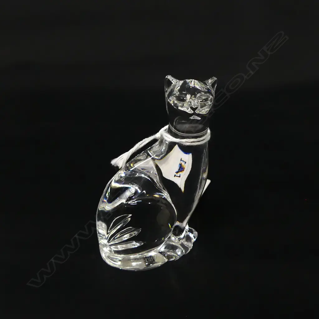 WATERFORD CRYSTAL CAT H70MM Image 1++