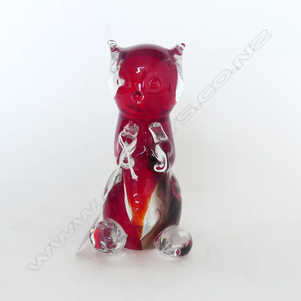 1970s MURANO SOMERSO SQUIRREL, 2 ORIG. LABELS Image 1++