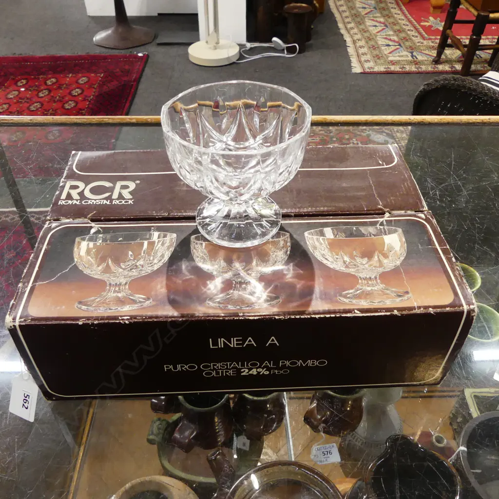 BOXED RCR 6 SUNDAY GLASSES Image 1++
