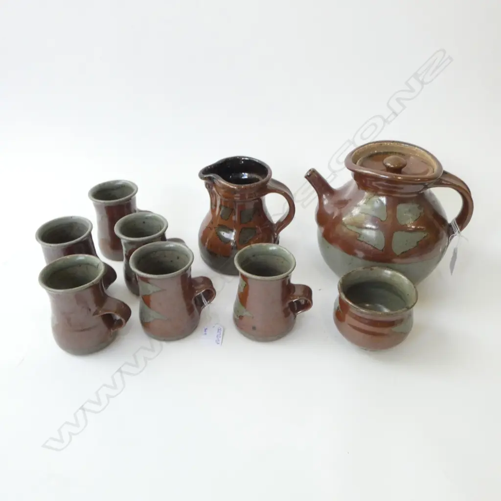 ANDREW VAN DER PUTTEN 6 PLACE COFFEE/TEA SET Image 1++