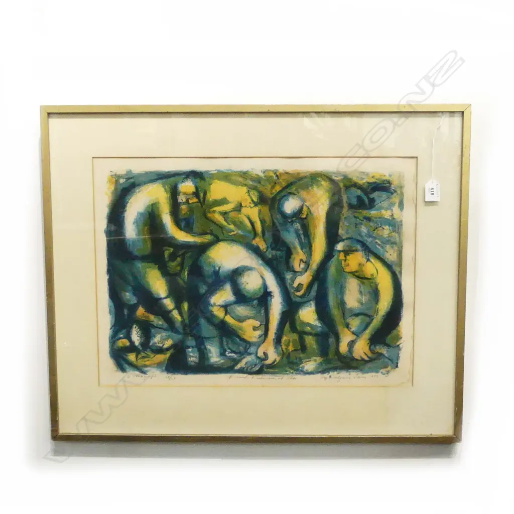 ROY DALGARNO, LITHOGRAPH 18/25, 390x540mm Image 1++