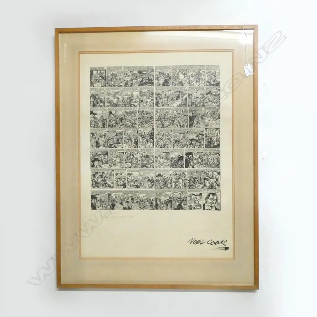 NOEL COOK (1896-1981) 'KIT CARSON', LITHOGRAPH 16/20, SIGNED, 480x655mm Image 1++