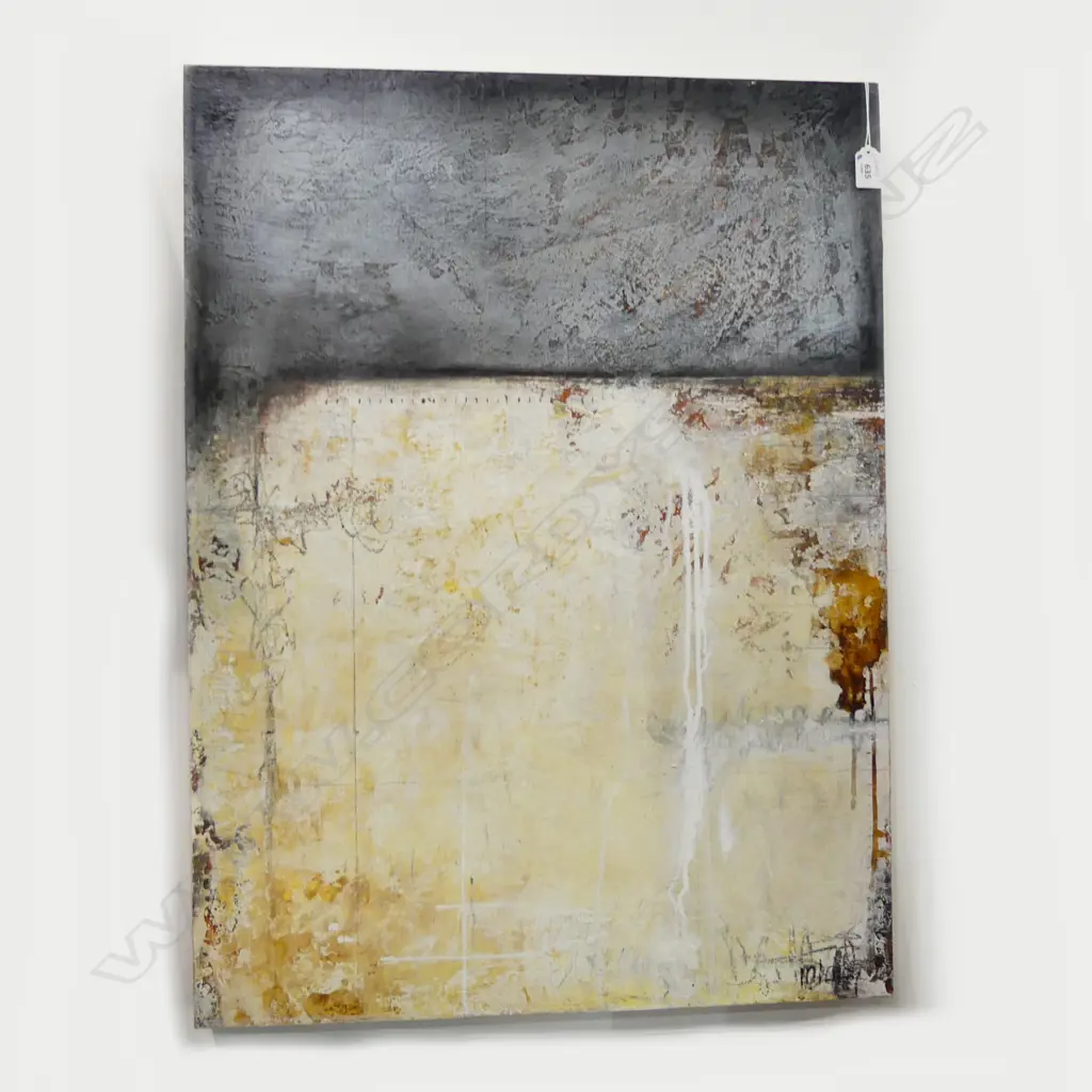 MONIQUE LACEY 'OBVERSE' MIXED MEDIA ON BOARD 790x590mm Image 1++