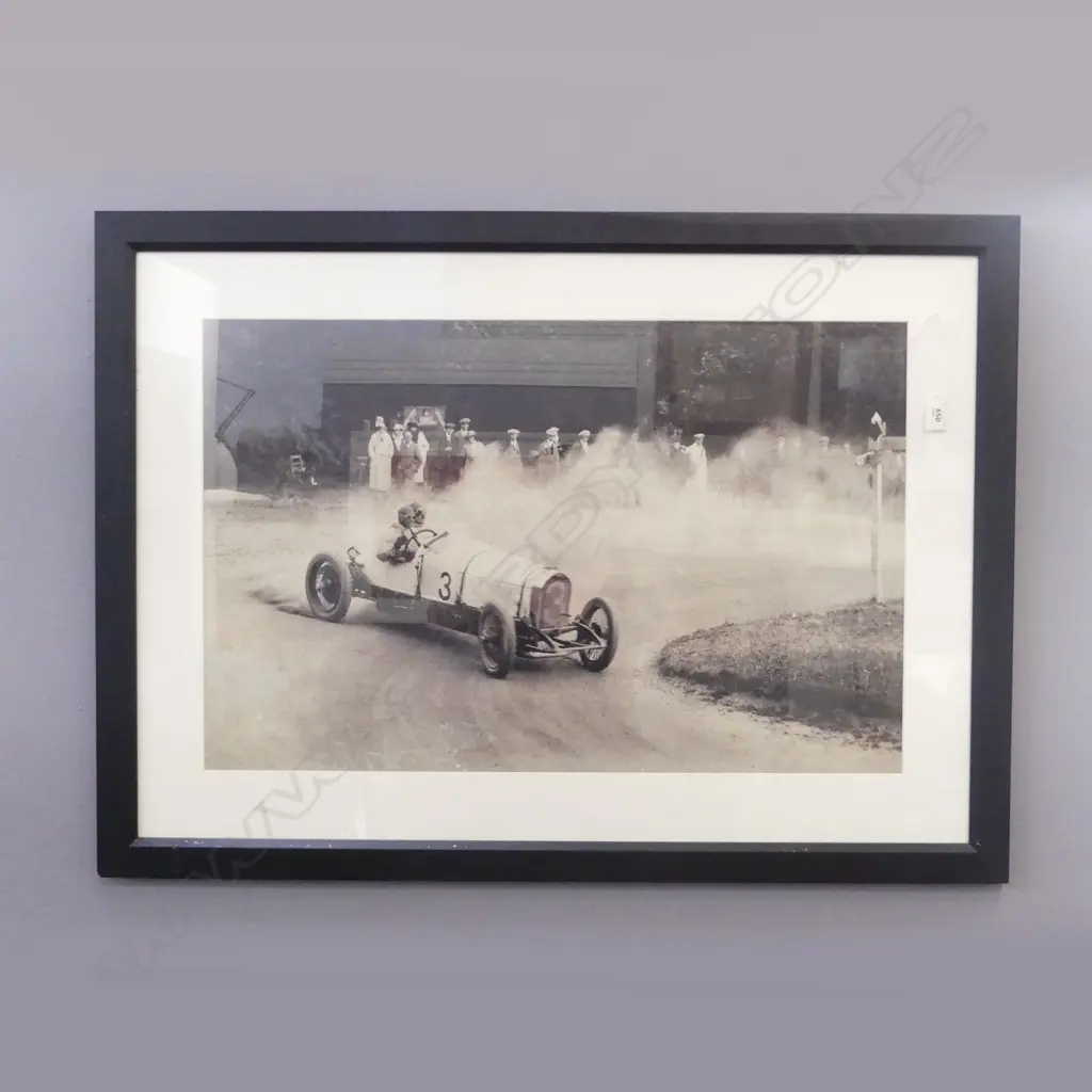 CLASSIC RACING CAR PRINT 450x700mm Image 1++