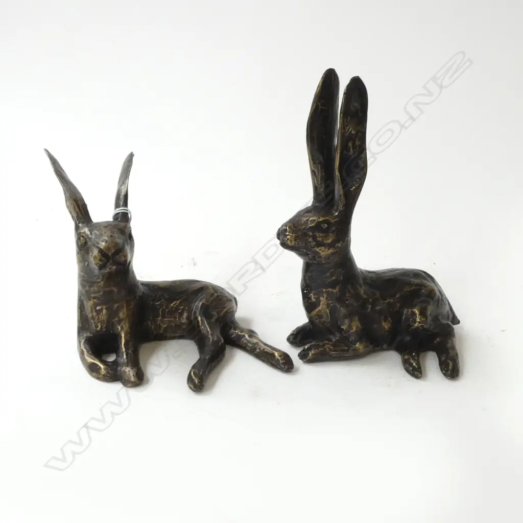PR BRASS RABBITS H.120mm Image 1++