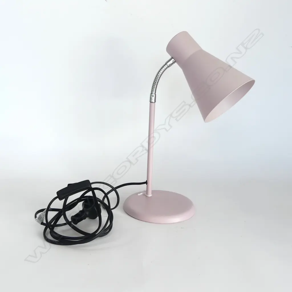 MODERN PINK DESK LAMP H.380mm Image 1++