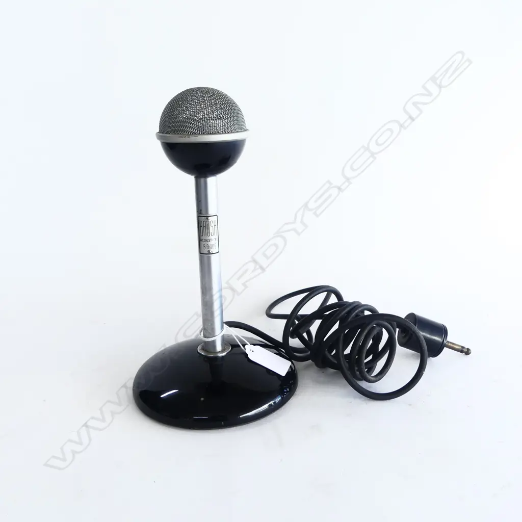 VINTAGE BRUSH ACUSTICAL RADIO MICROPHONE H220MM Image 1++