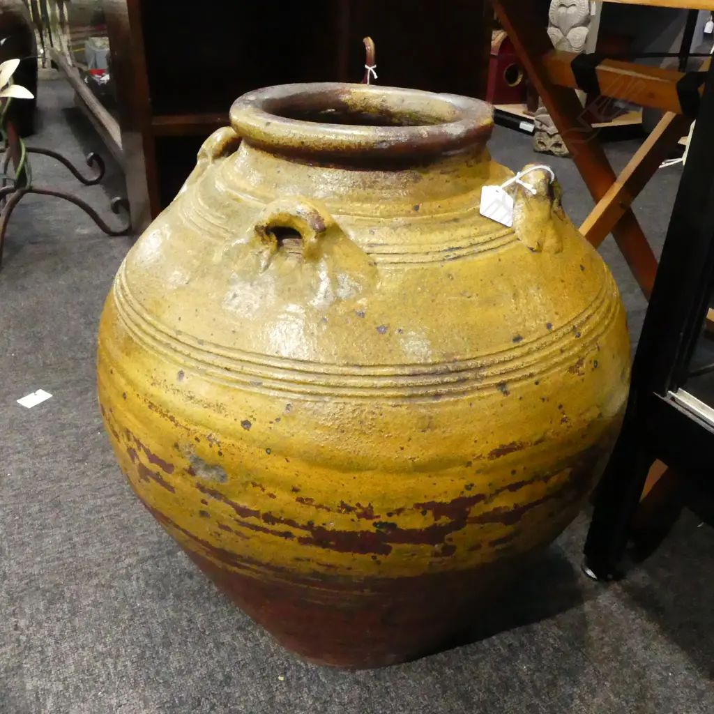 LG CHINESE PROVINCIAL FLOOR VASE H.540mm Image 1++