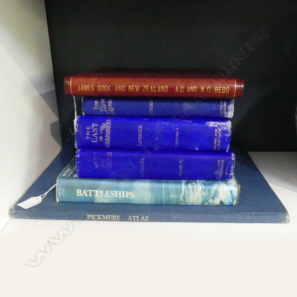 PICKMERE ATLAS OF NORTHLANDS EAST COAST, Vols. I & II 'THE LAST OF THE WINDJAMMERS, THE CHINA CLIPPERS & 2 OTHERS (6) Image 1++