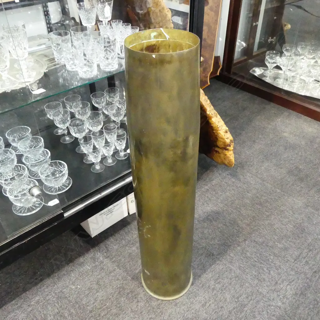 BRASS SHELL CASING H.845mm Image 1++