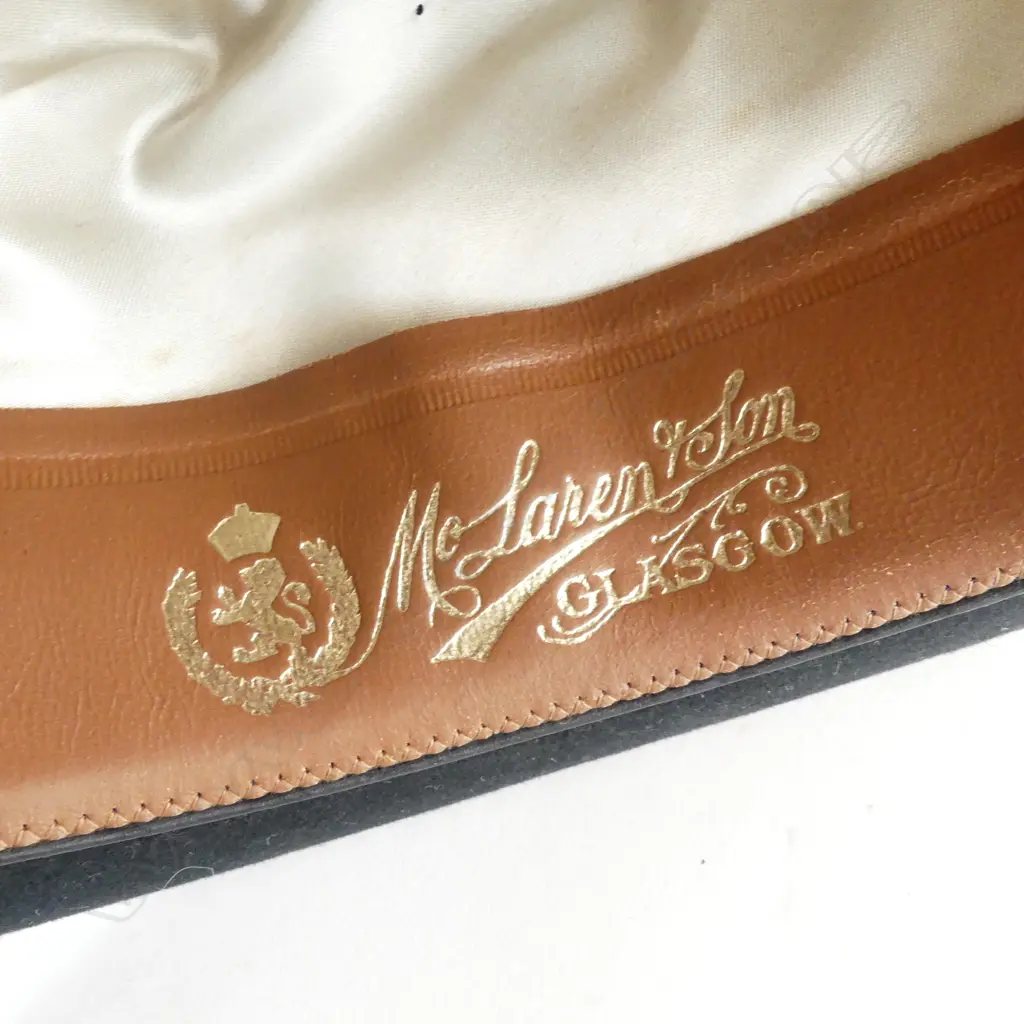 2 VINTAGE MENS TRILBY HATS  BY MCLAREN GLASGOW SIZE 6 & 7 1/8 Image 1++