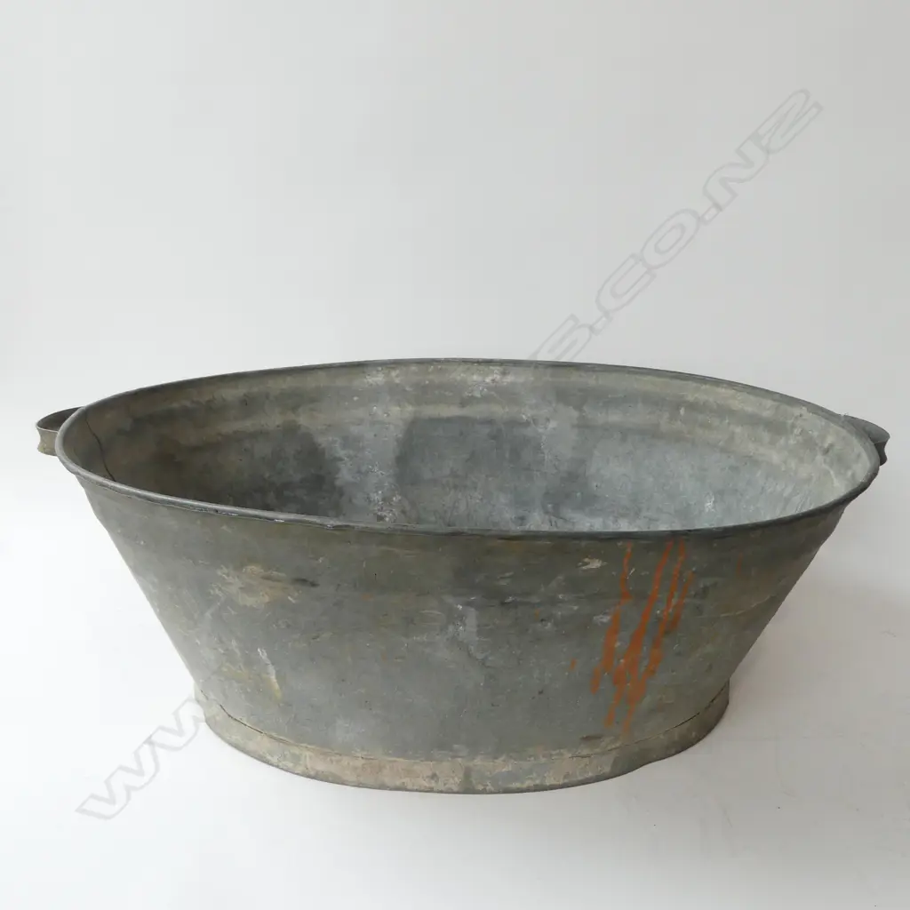 OLD TIN BATH W.710mm Image 1++