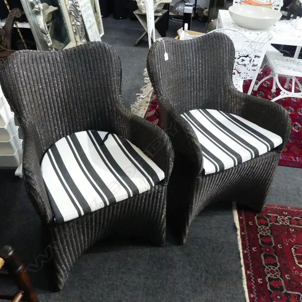 PR LLOYD LOOM BUTTERFLY CHAIRS BY VINCENT SHEPHERD Image 1++