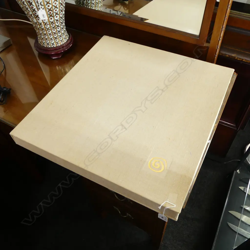CASED BOOK; DAVID BARKER: THE MAN AND HIS ART, BATEMAN 1982 456/475 505x55x530mm Image 1++