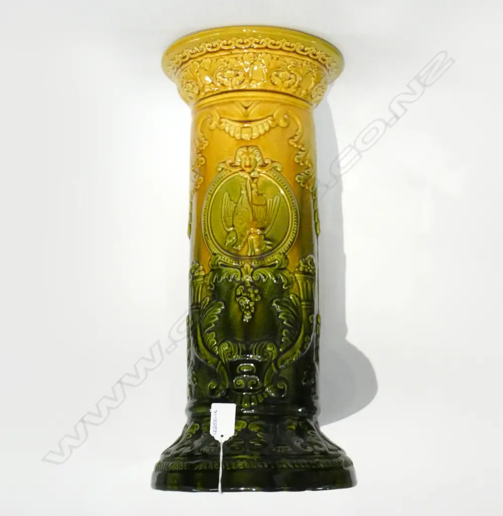 MAJOLICA WARDLES ENGLAND PLINTH H.880mm Image 1++