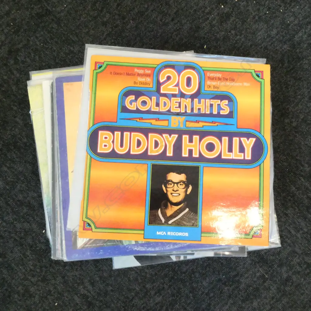 20 ASST. LP RECORDS; BILL WYMAN, BILLY ECKSTINE, JIMMY BUFFETT, etc Image 1++