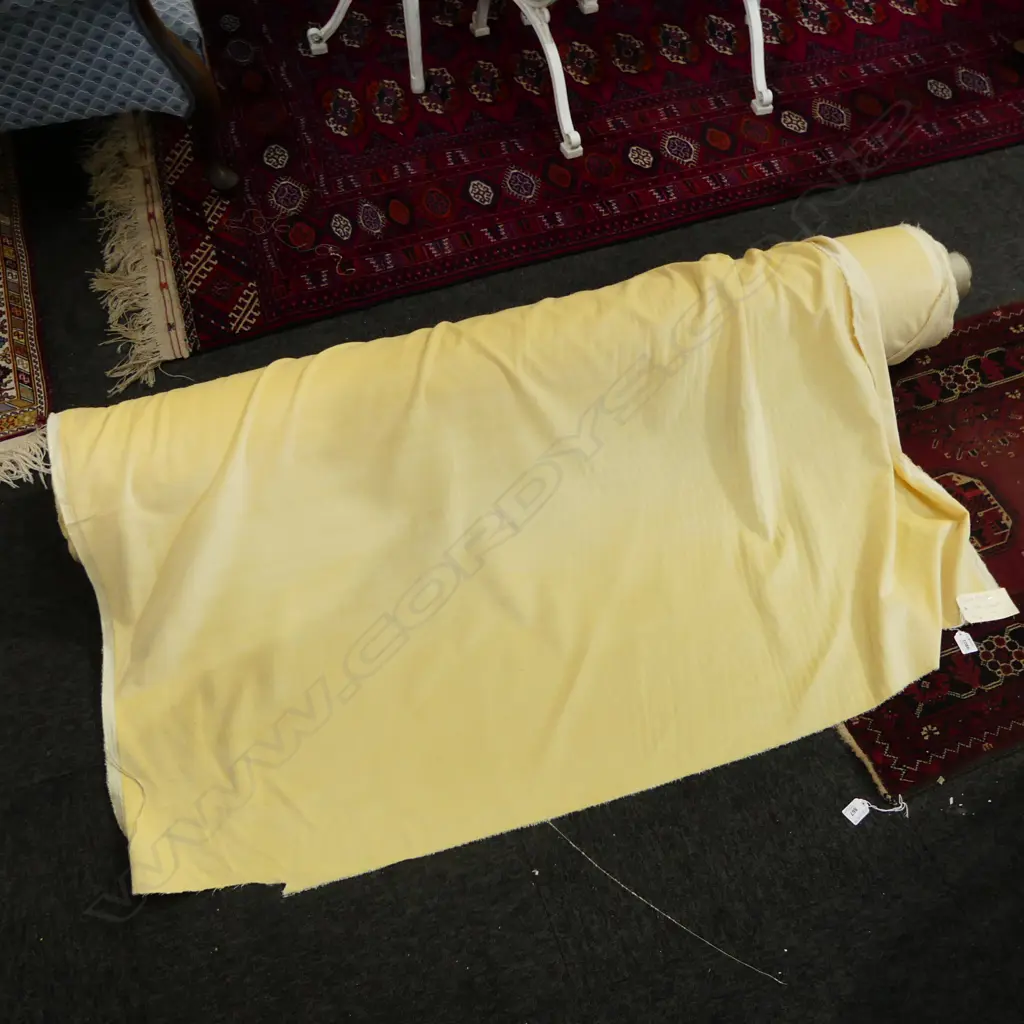 FABRIC BOLT; FRENCH VANILLA, COTTON VELVET, 40M Image 1++