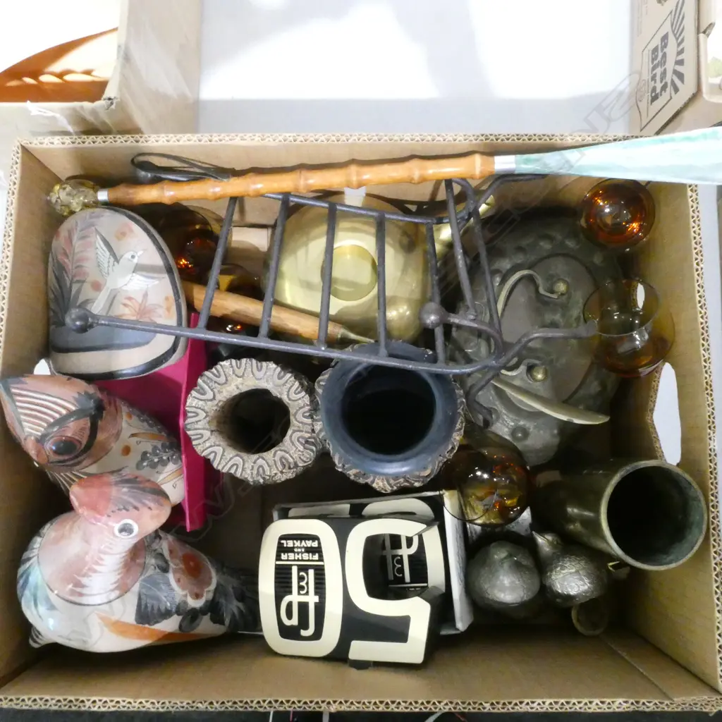ASST Incl. MEXICO, BRASS, PUNGA VASES, etc Image 1++