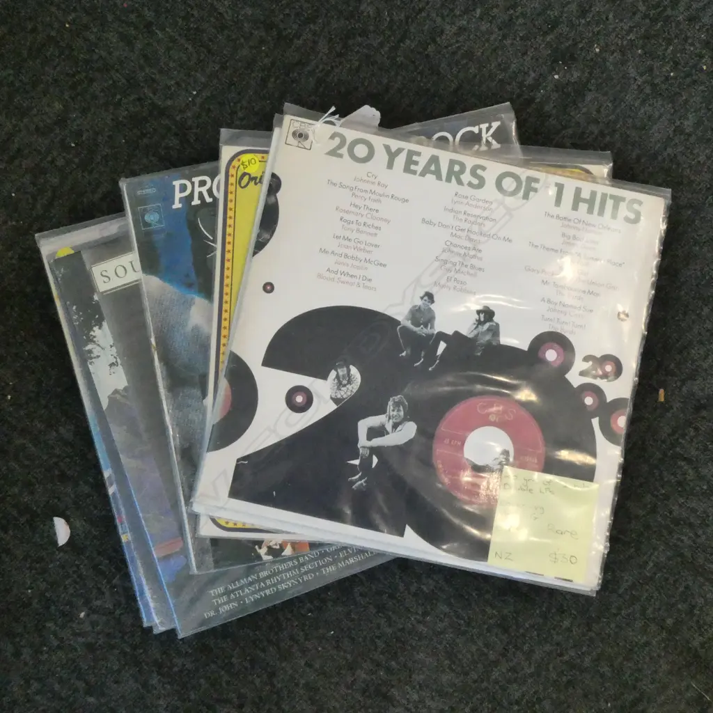 15 ASST. LP RECORDS; ROY ORBINSON, LEON RUSSELL, etc Image 1++