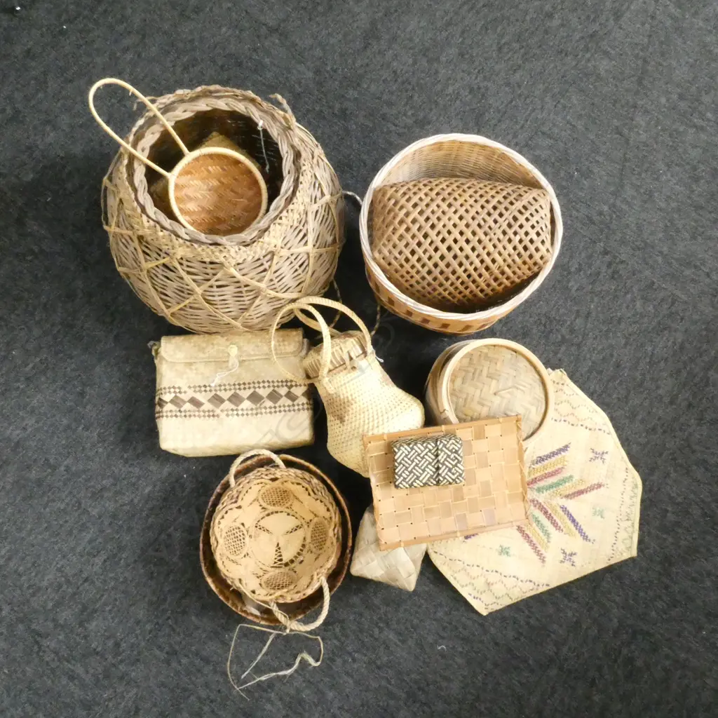 COLLECTION OF BASKETRY Image 1++