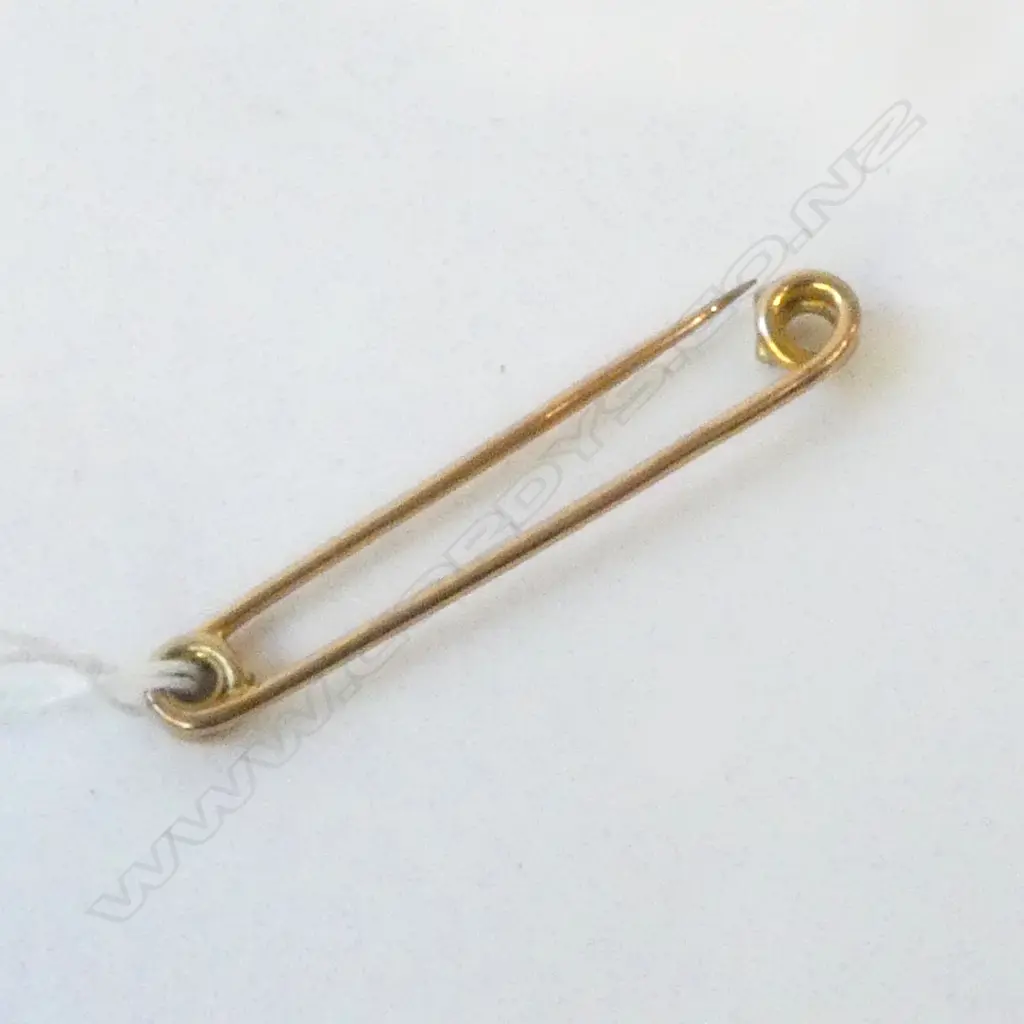 9CT TIE / KILT PIN W.60mm, 6.2grms Image 1++