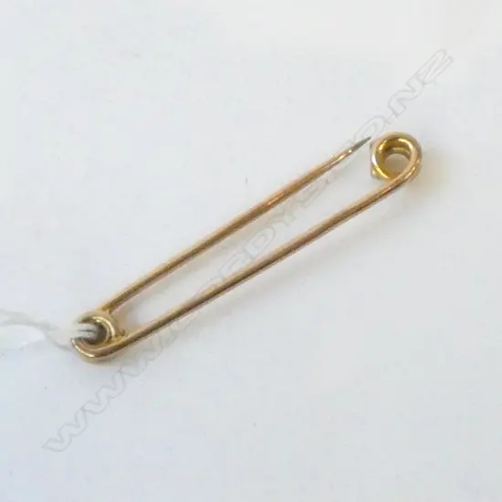 9CT TIE / KILT PIN W.60mm, 6.2grms