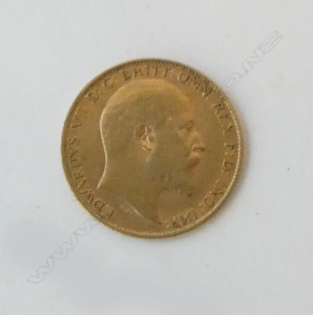1909 HALF SOVEREIGN Image 1++