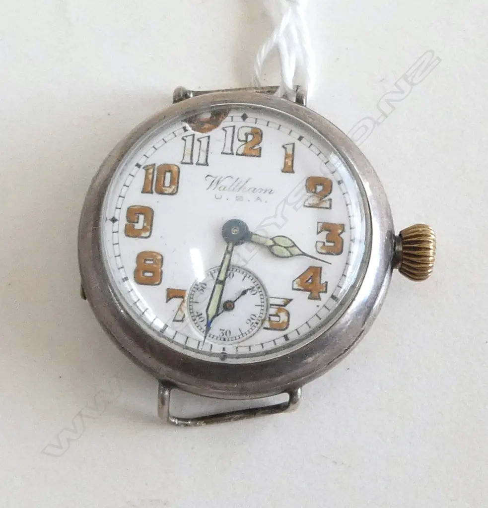 WALTHAM LADIES STG SILVER WRISTWATCH (AF) Image 1++