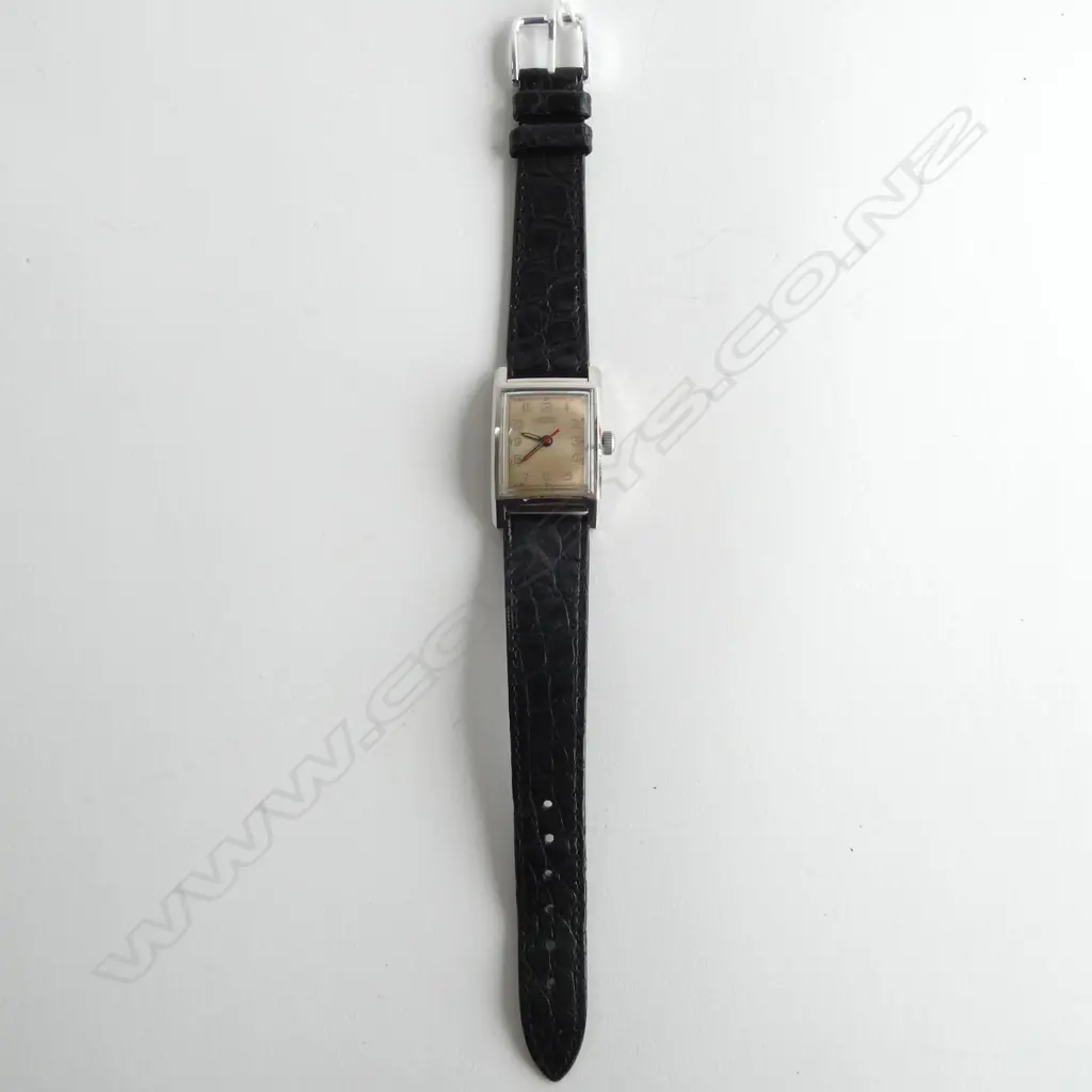LADIES S/STEEL VINTAGE STARINA WRISTWATCH c.1950s, IN WORKING ORDER Image 1++