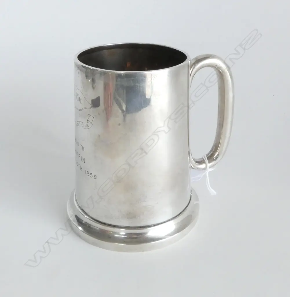 S/SILVER TANKARD 362G Image 1++