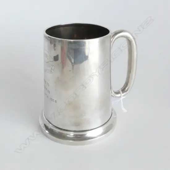 S/SILVER TANKARD 362G