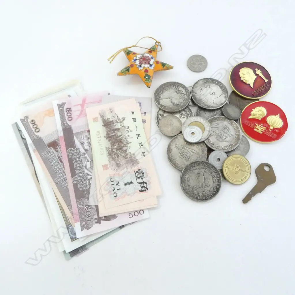 ORIENTAL BANK NOTES & COINS ETC Image 1++