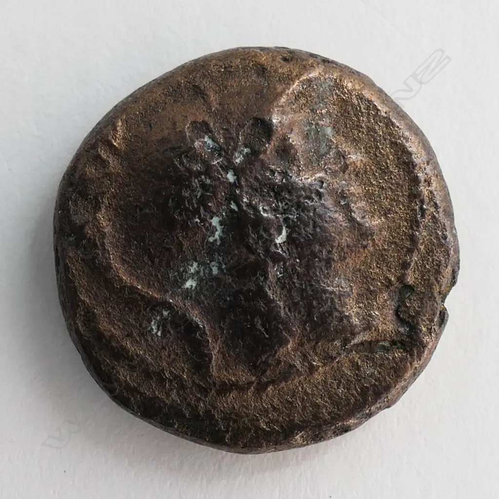 ANCIENT GREEK COIN OF ATHENA  196-146 BC 20mm dia Image 1++