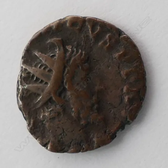 ROMAN COIN, TETRICUS I  270-273 AD 15mm dia