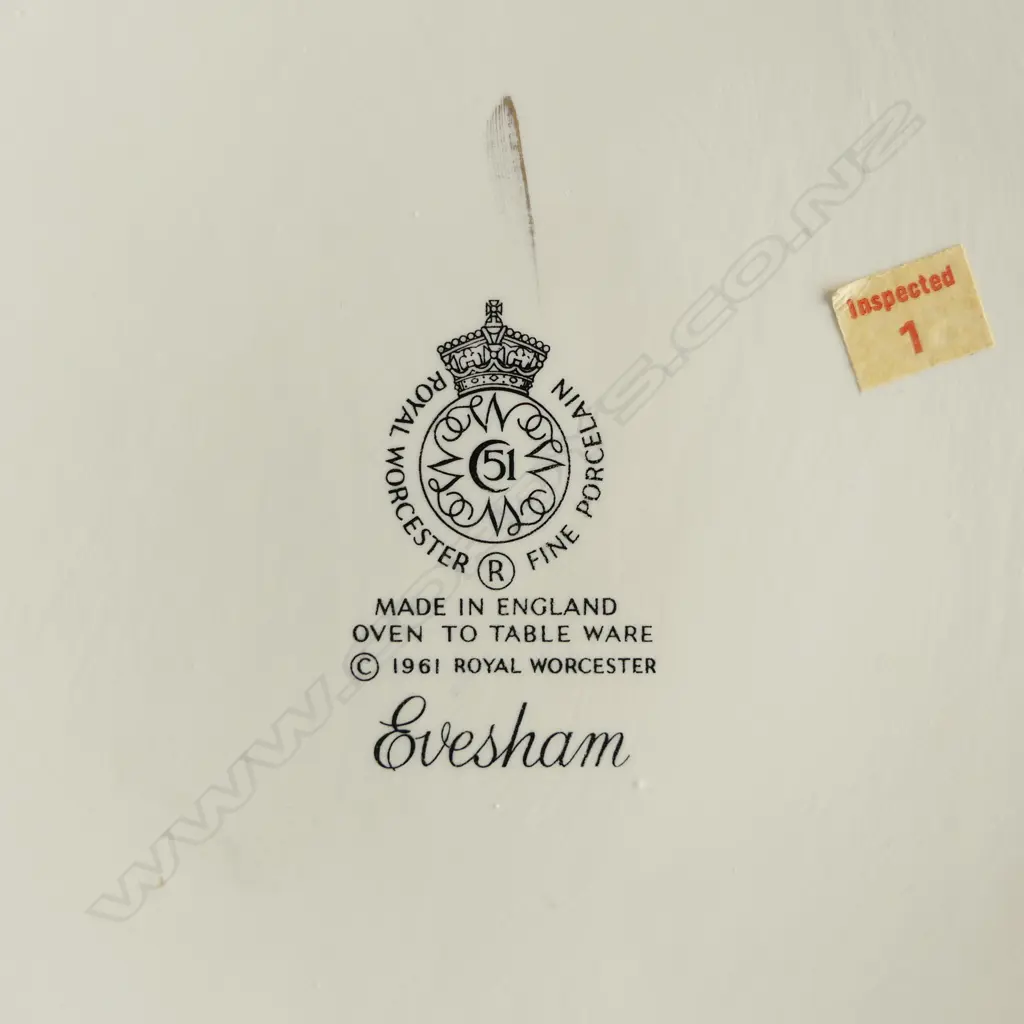 EVERSHAM WORCESTER  2 HANDLED LIDDED TURREEN H210MM Image 1++