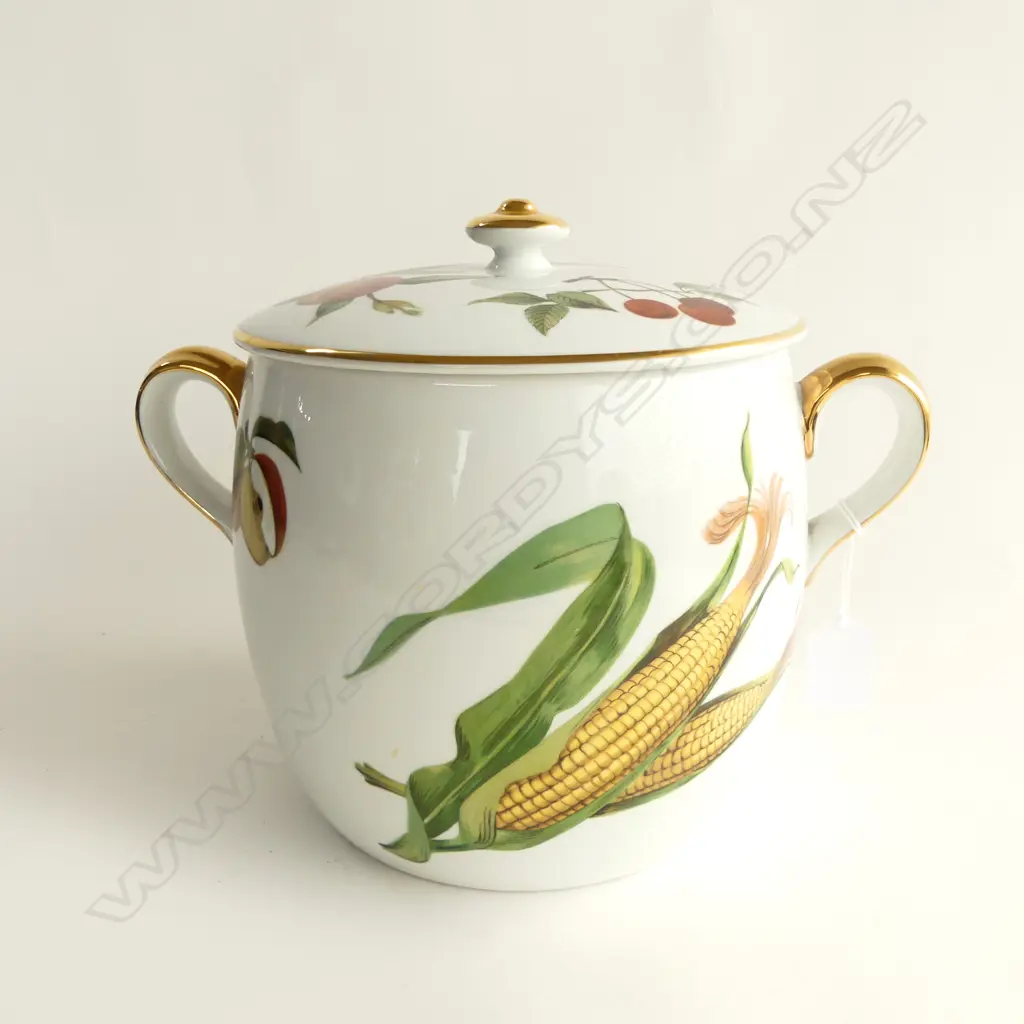 EVERSHAM WORCESTER  2 HANDLED LIDDED TURREEN H210MM Image 1++