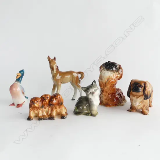 6 ASST. ANIMAL FIGURINES H.115mm