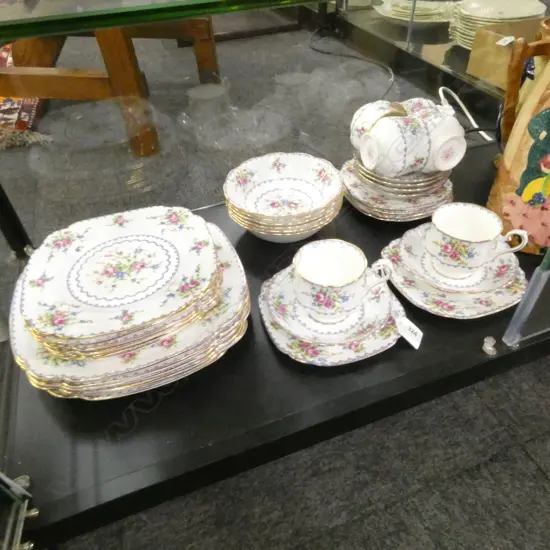 ROYAL ALBERT PETITE POINT C/S's, PLATES, etc