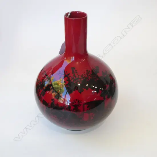 ROYAL DOULTON FLAMBE VASE H.240mm