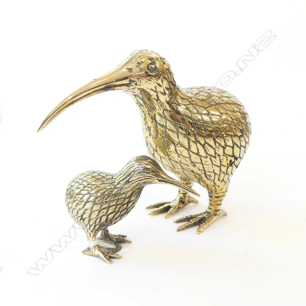 2 BRASS KIWI H.125mm Image 1++