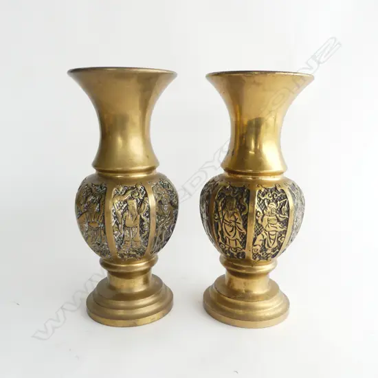 PR CHINESE BRONZE VASES H.255mm