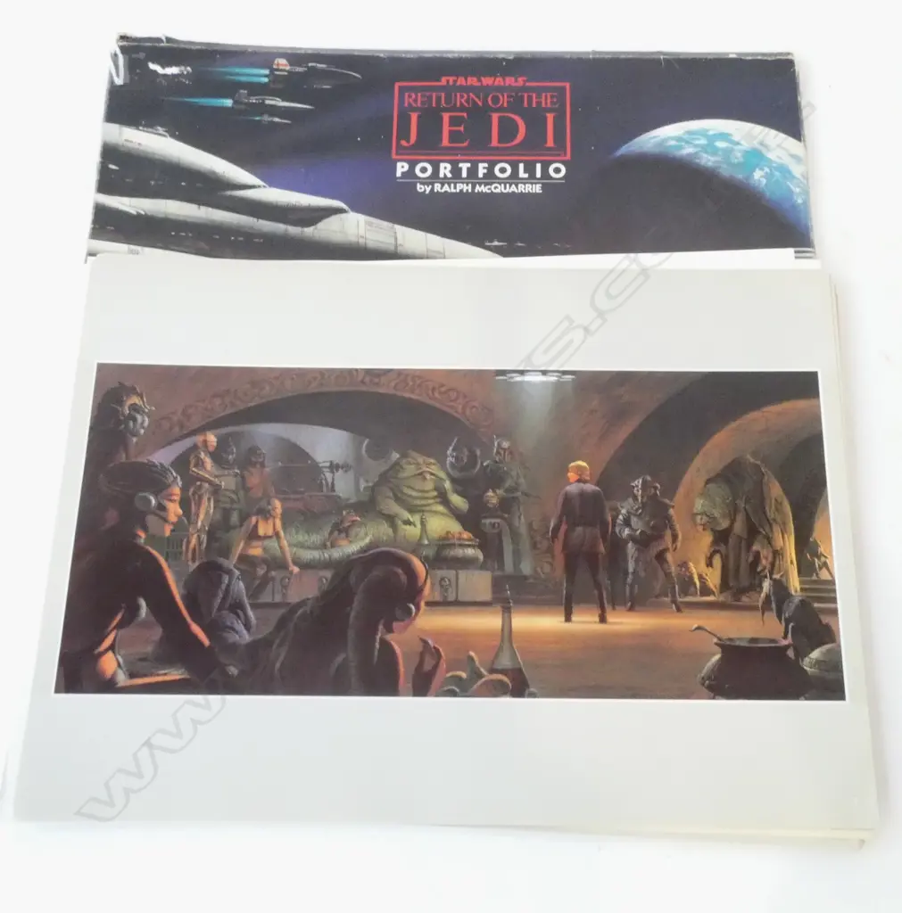 (25923) STAR WARS RETURN OF THE JEDI PORTFOLIO OF PRINTS Image 1++