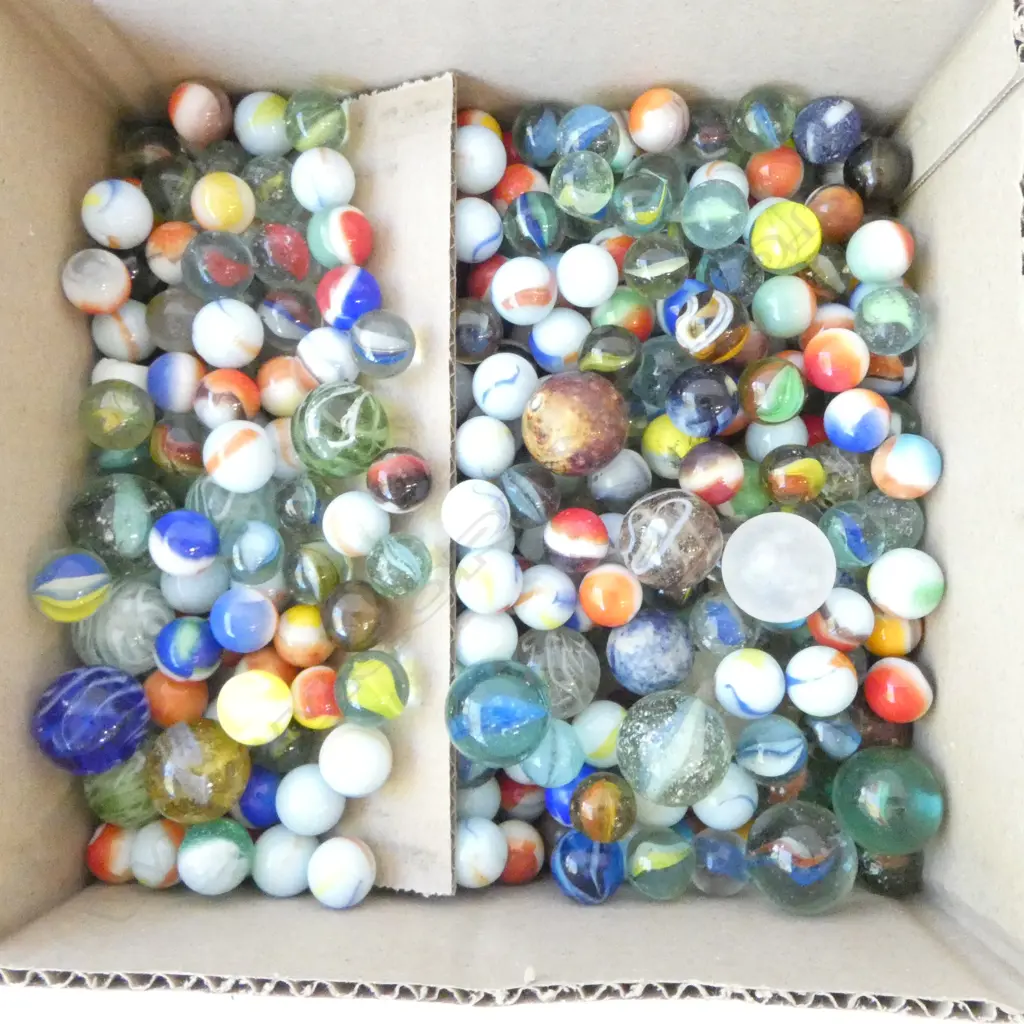 ASST. GLASS MARBLES Image 1++