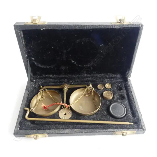 CASED BRASS PART SCALE SET