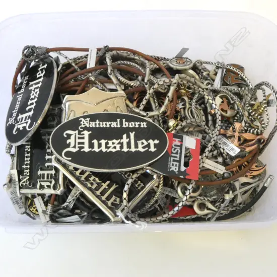 JEWELLERY INCL. BELT BUCKLES, NECKLACES ETC