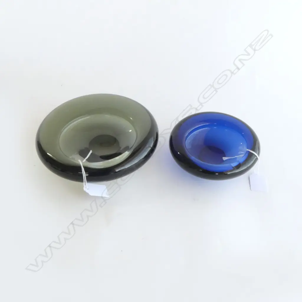 PER LUTKEN FOR HOLMEGAARD;GLASS BOWL & ASHTRAY Dia.190mm Image 1++