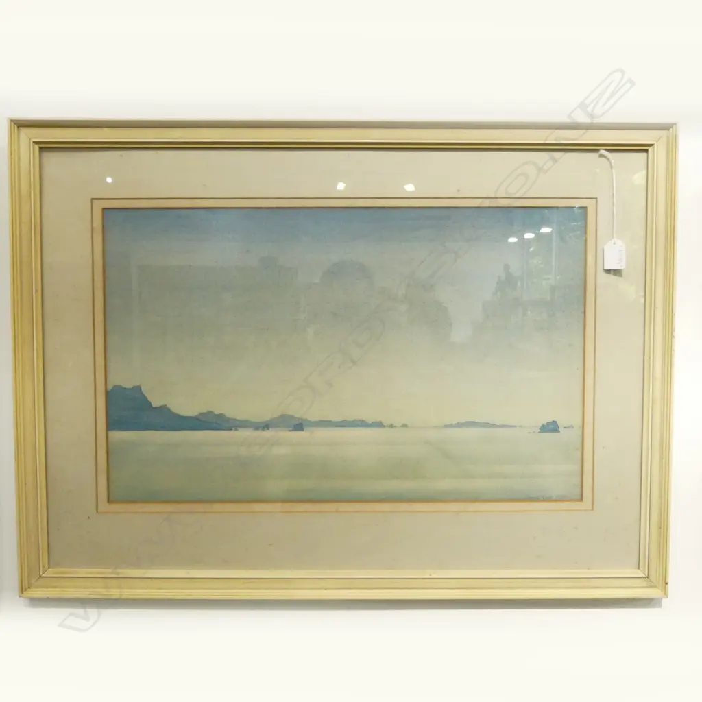 HAROLD COOP (b.1934), SEASCAPE, WC 1975 360x580mm Image 1++