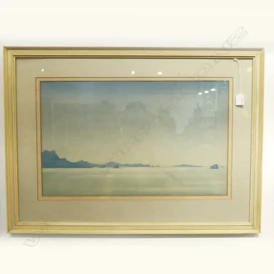 HAROLD COOP (b.1934), SEASCAPE, WC 1975 360x580mm