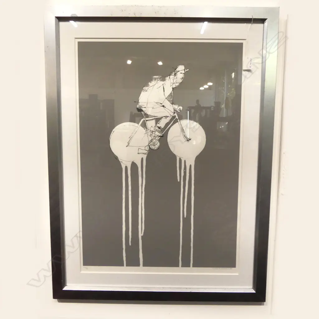 SIGNED FRAMED PRINT Ed.42/50, WORD TO MOTHER, 680x480mm Image 1++